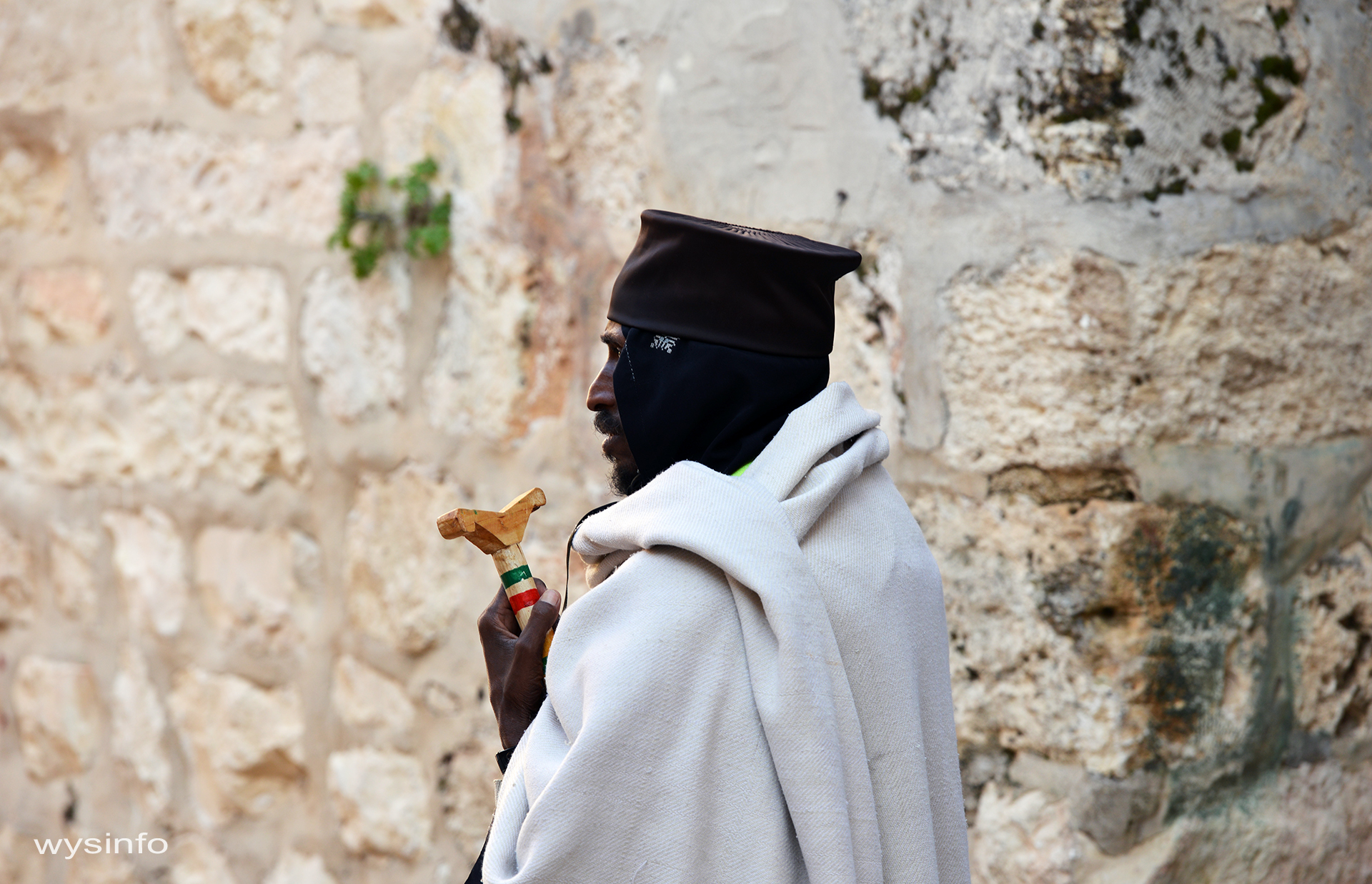 Pilgrim in Jerusalem